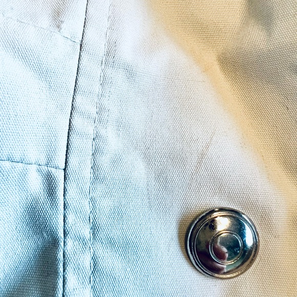 Mackintosh New England Asphalt colored Rope Tie All season jacket size small - Picture 9 of 14